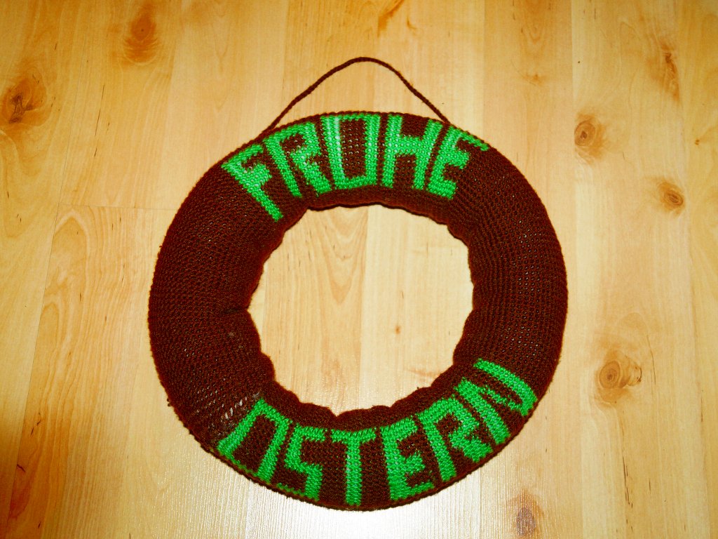 Osterkranz häkeln - Bild 5