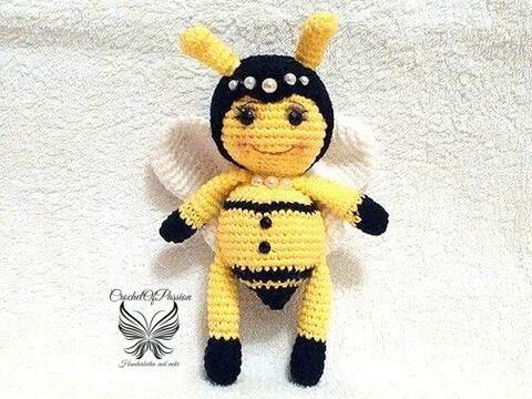 " Bienchen-Hummel " - Häkelanleitung