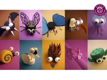 10 lustige Tierchen PET-Pets Band 4, Upcycling