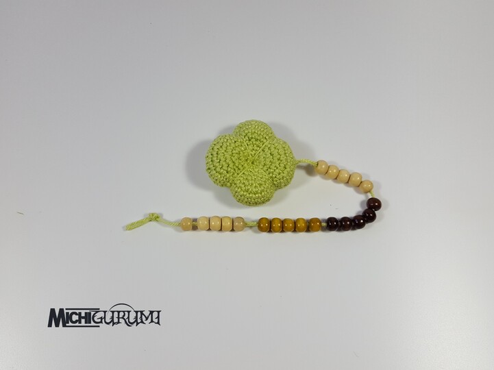 Häkelanleitung: Rechenkette - kleines Glücksklee