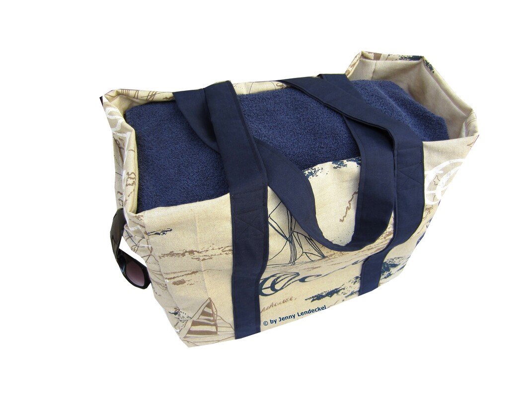 XXL-Strandtasche - Nähanleitung - Bild 3