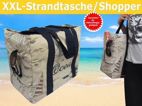 XXL-Strandtasche - Nähanleitung
