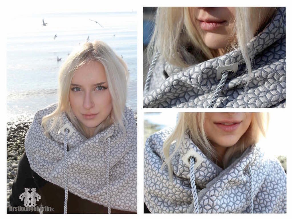 Moby SCHNÜR*Schal *** freEBook Nähanleitung auf Video und Schnittmuster in 3 Größen für die ganze Familie Nähen mit VIDEO-Nähanleitung - DIY Design von firstloungeberlin - Bild 2