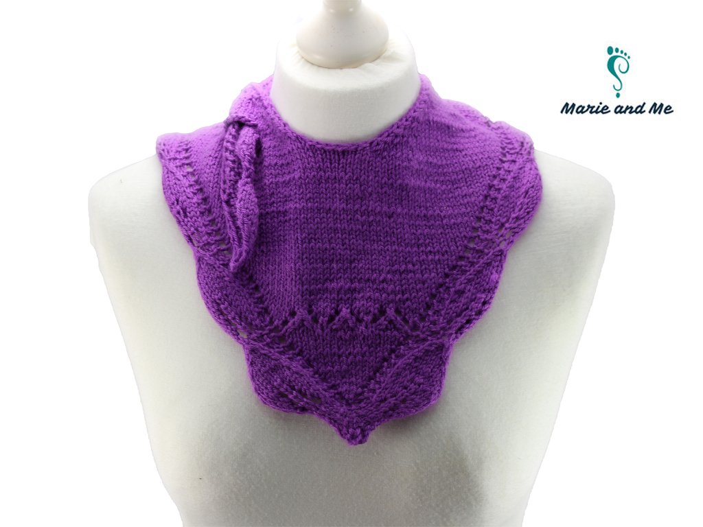 Yggdrasil - Schlupftuch / Dreieckstuch gestrickt