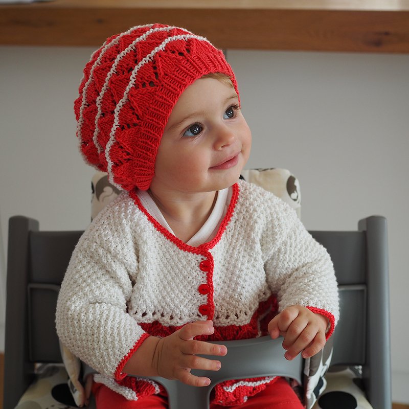 Strickanleitung Kinderjacke &amp; Beanie "Macau" 757243