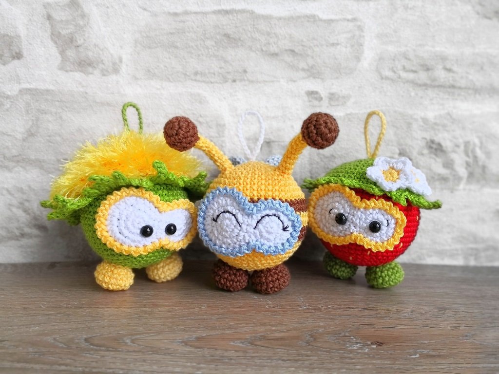 Frühlings-Knobblys Häkelanleitung