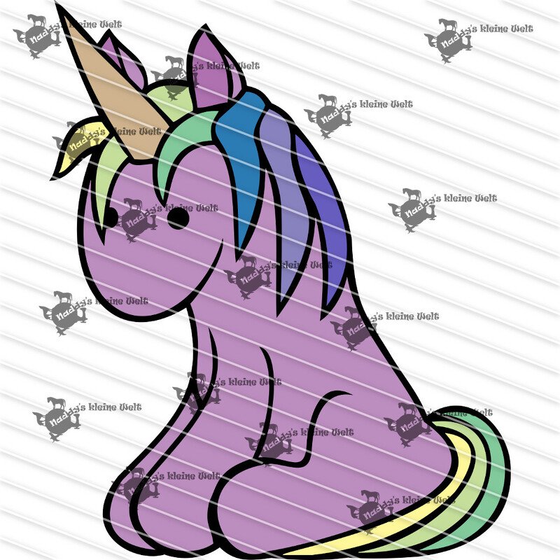 Mian das Einhorn, sitzend - Bild 3