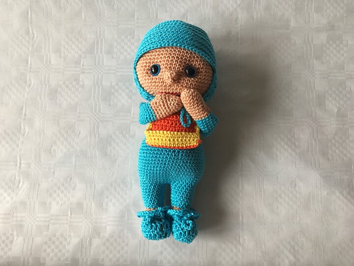 Häkelanleitung für eine Babypuppe