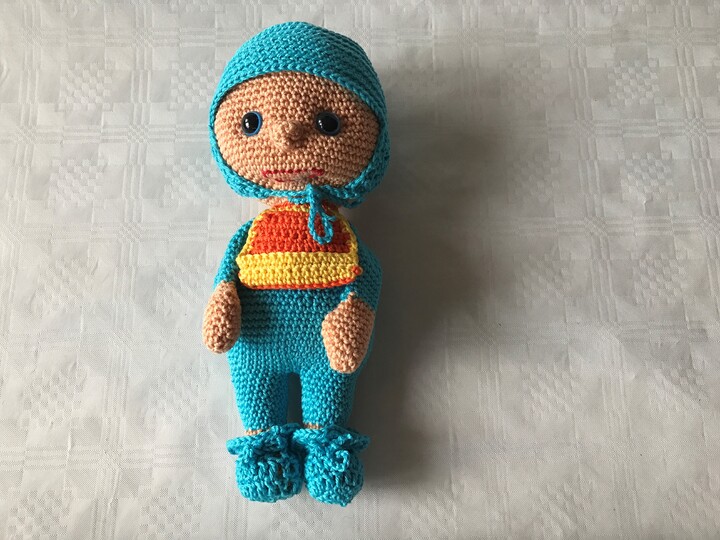 Häkelanleitung für eine Babypuppe