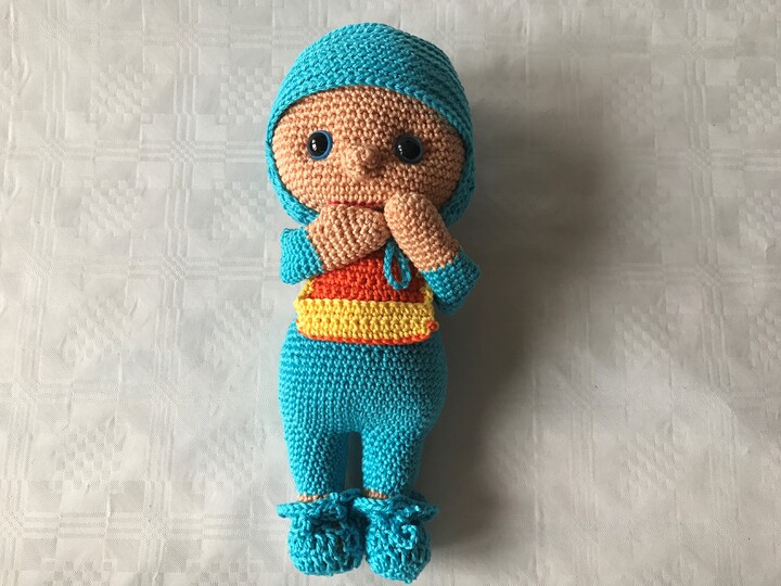 Häkelanleitung für eine Babypuppe