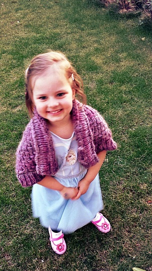 Knitting pattern for Shrug / Soulwarmers for girls in all sizes | Shrug *Little Princess*
