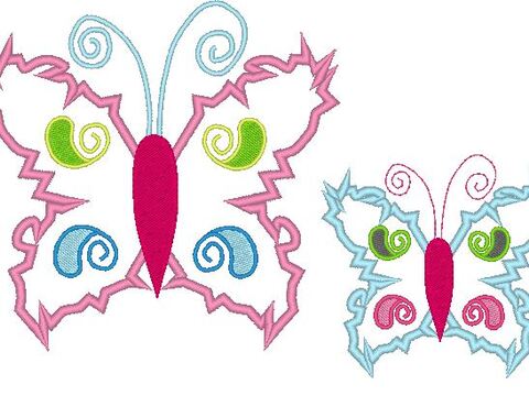Stickdatei Schmetterling