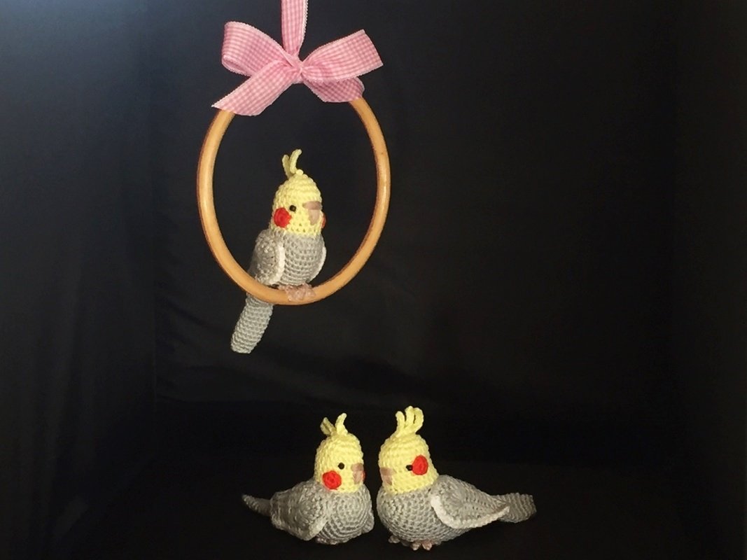 Nymphensittich Häkelanleitung