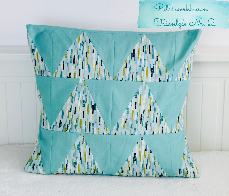 Patchworkkissen Triangle Nr. 2