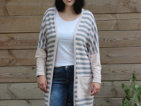 Nähanleitung  Jacke, Cardigan