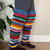 Crochet Thigh High Leg Warmer easy beginner pattern, scrap yarn, 3 sizes