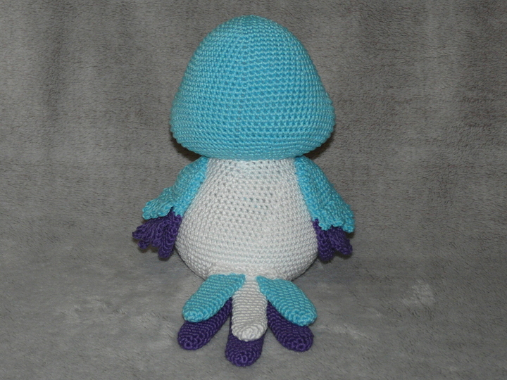 Häkelanleitung Tappy der Vogel