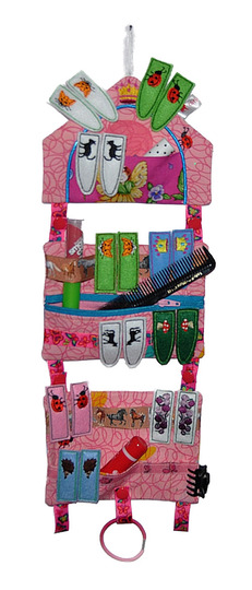 Ith Stickdatei, Haarschmuck-Parkplatz für den 13x18 Rahmen