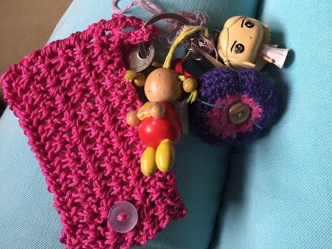 Schlüsselanhänger für Zugangskarten