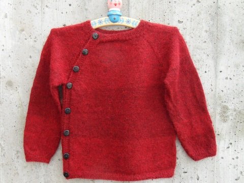 Schlüttli-strickanleitung Gr. 86/92 für Sockenwolle