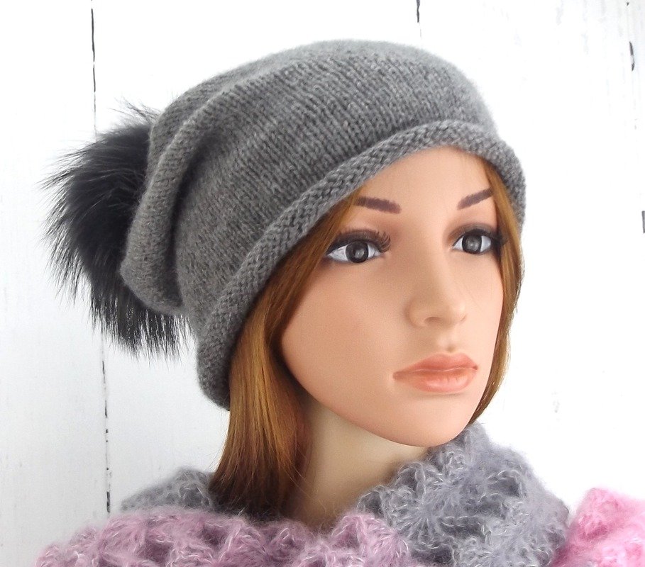 Strickanleitung Beanie " Kaschmir" - Bild 3