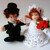 Häkelanleitung Hochzeitspaar (Geldgeschenk- Überraschungsfigur)
