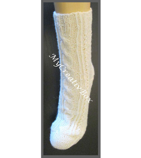 Sockenmuster "Bailys" gestrickt Gr.32-47