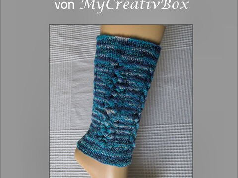 BEINSTULPEN "Herbstwind Sowo" -14J. - Erwachsene - gestrickt