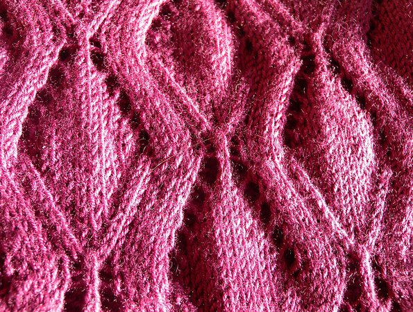 Lace Shawl Knitting Pattern, rectangle stole Nite Flite
