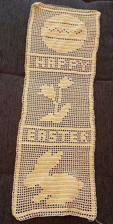 Osterdeckchen Happy Easter - Bild 2