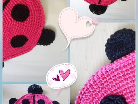 Kuscheltuch Marienkäfer