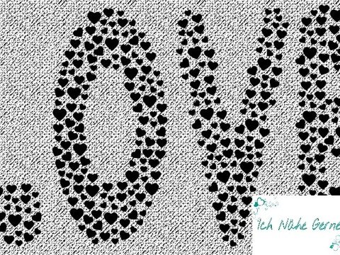 Plotterdatei Love Stimmungsserie