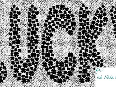 Plotterdatei Lucky Stimmungsserie