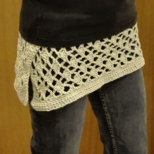 Cacheur / Hüftschmeichler / Wickelrock Häkelanleitung