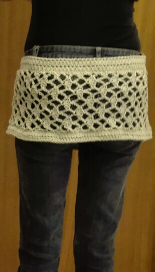 Cacheur / Hüftschmeichler / Wickelrock Häkelanleitung