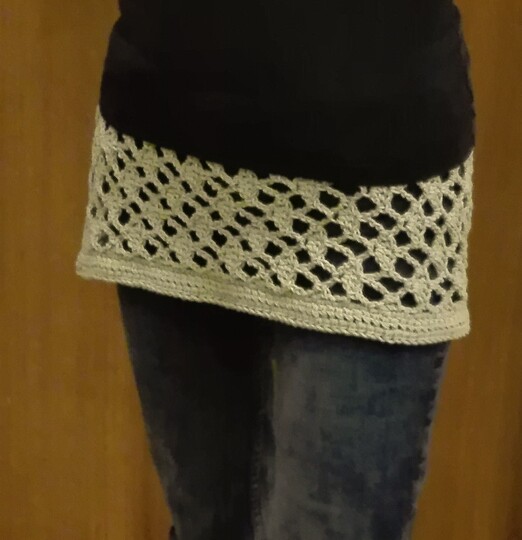 Cacheur / Hüftschmeichler / Wickelrock Häkelanleitung