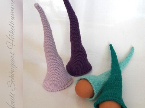 Zipfelmütze Eierwärmer Ostern Häkelanleitung