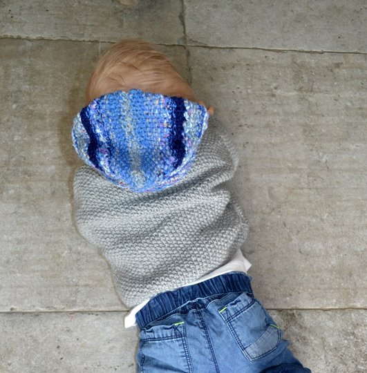 Baby Jacke Mit Kapuze * Strickanleitung * 3 GRÖßEN