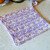Double knitted potholder or dishcloth with hearts "The Way to a Heart"