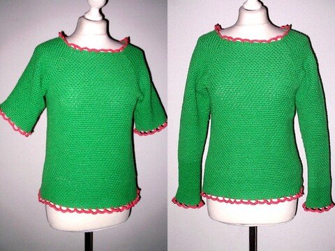 Häkelanleitung Lieblingspulli Frühling Größe S- Xxl