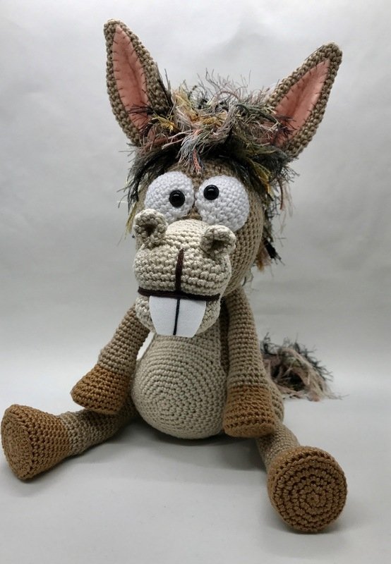 Pablo, the Rock-Donkey. Crochet Instructions English - Image 2