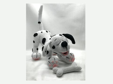 Diego, der Dalmatiner, Häkelanleitung