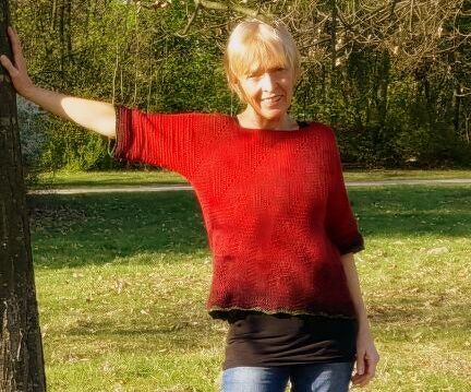 Häkelanleitung Pullover "Sommertraum", alle Größen, Raglan von Oben - Bild 2