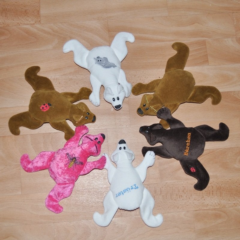 Ith Stickdateien Bärenmix für den 13x18 Rahmen - Bild 4