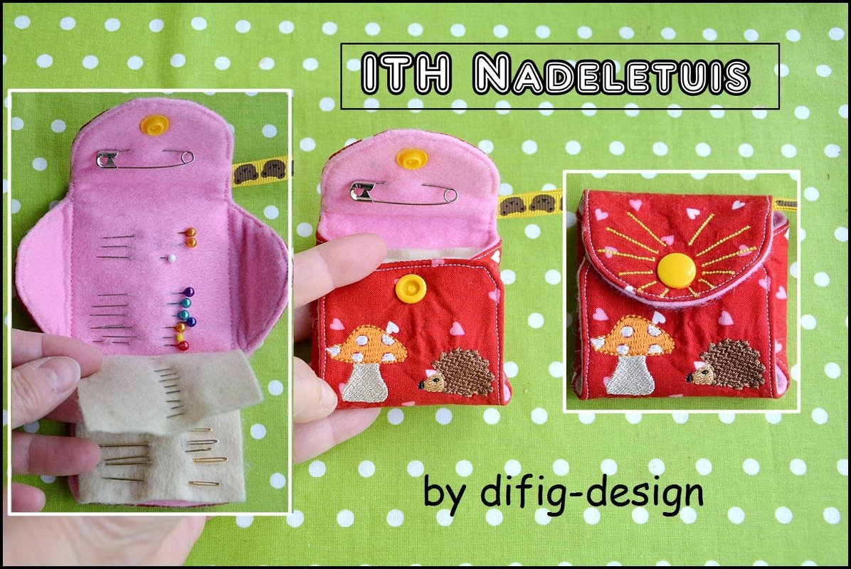 Ith Stickdateien Nadel-Etui für den 13x18 Rahmen - Bild 2