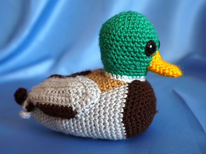 Häkelanleitung Stockentenfamilie, Entenfamilie