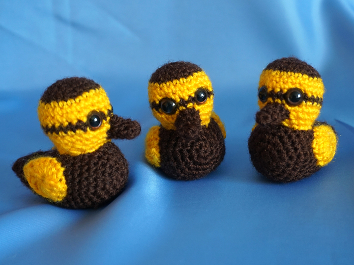 Häkelanleitung Stockentenfamilie, Entenfamilie