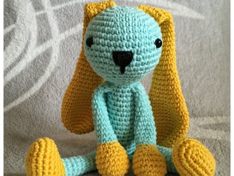 kleiner Hasi Häkelanleitung