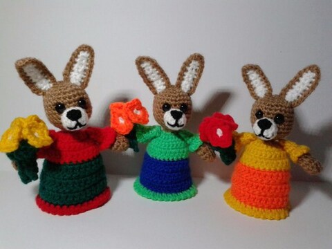 PDF Häkelanleitung - Amigurumi Häschen Eierwärmer