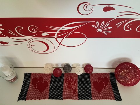 Tischläufer Romance